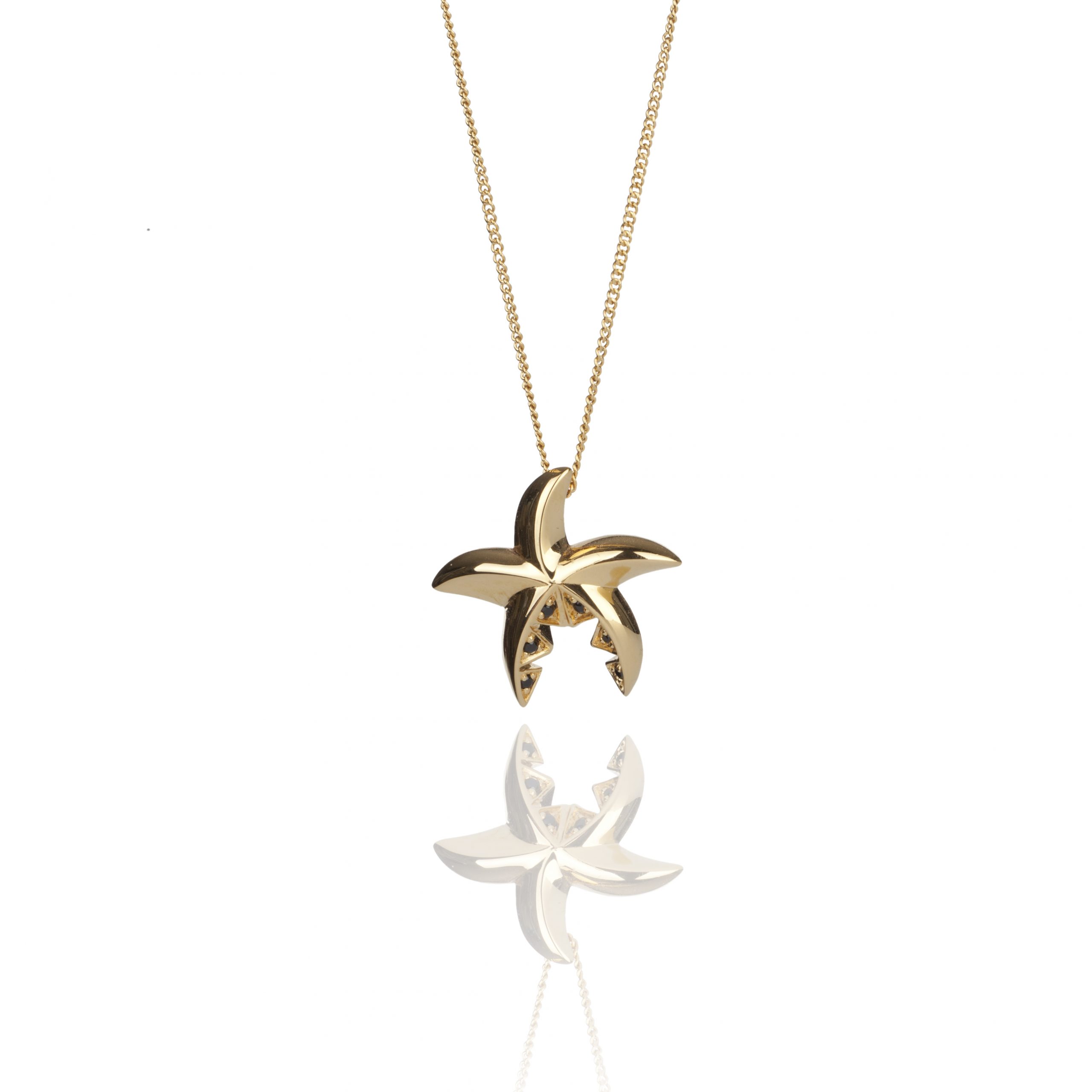 Crown Of Thorns Gold Pendant